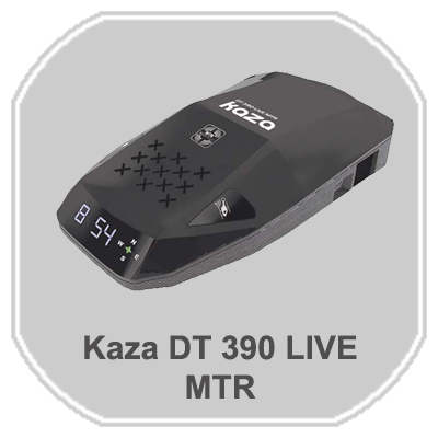 Detector y avisador de radares Kaza DT 390 LIVE