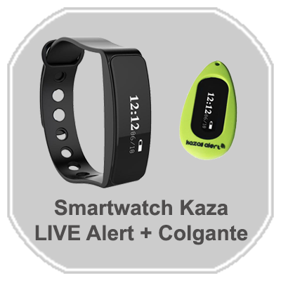 Smartwatch kaza Live Alert y colgante